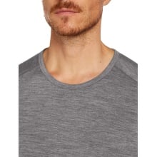 Icebreaker Unterwäsche Tshirt 200 Oasis SS Crewe enganliegend (Merinowolle) grau Herren